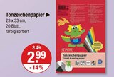 Tonzeichenpapier im V-Markt Prospekt Tonzeichenpapier von im aktuellen V-Markt Prospekt für 2,99 €