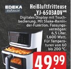 Heißluftfritteuse YJ-6503ADV bei EDEKA im Prospekt "" für 49,99 €