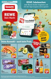 Lebensmittel im REWE Prospekt in Herne Aktueller REWE Prospekt mit Lebensmittel, "Dein Markt", Seite 1
