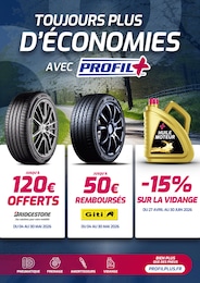 Catalogue Profil Plus à Rochechouart, avec 1 page Prospectus Profil Plus à Rochechouart, "TOUJOURS PLUS D'ÉCONOMIES AVEC PROFIL+", 1 page, 31/05/2026 - 20/06/2026