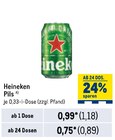 Pils von Heineken im aktuellen Metro Prospekt