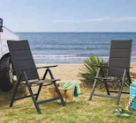 Fauteuil pliant 7 positions - Super U à Brest Fauteuil pliant 7 positions en promo chez Super U Brest à 59,99 €
