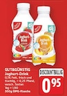 Joghurt-Drink von GUT&GÜNSTIG für 0,95 € bei E center im Angebot Joghurt-Drink von GUT&GÜNSTIG im aktuellen E center Prospekt