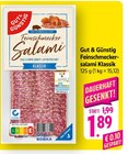 Feinschmecker-salami Klassik bei E center im Stuttgart Prospekt für 1,89 €