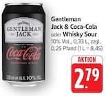 Jack & Coca-Cola Angebote von Gentleman Jack bei E center Freiburg für 2,79 €