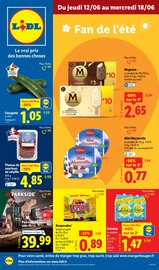 Prospectus Supermarchés Lidl en cours à Villemagne-l'Argentière et alentours, "Fan de l'été", 74 pages, 12/06/2025 - 18/06/2025 Catalogue Supermarchés Lidl en cours à Villemagne-l'Argentière et alentours, "Fan de l'été", 74 pages, 12/06/2025 - 18/06/2025