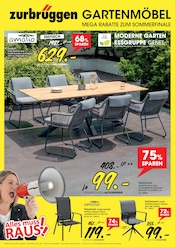 Aktueller Zurbrüggen Prospekt mit Esstisch, "GARTENMÖBEL SPARALARM!", Seite 6