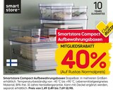 Smartstore Compact Aufbewahrungsboxen von Smart Store für 1,49 € bei Rusta im Angebot Smartstore Compact Aufbewahrungsboxen von Smart Store im aktuellen Rusta Prospekt