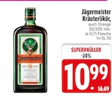 Kräuterlikör von Jägermeister im aktuellen EDEKA Prospekt für 10,99 €