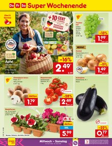 Tomaten im Netto Marken-Discount Prospekt "Aktuelle Angebote" mit 69 Seiten (Mönchengladbach)