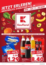 Kaufland Prospekt für Neustrelitz mit 44 Seiten Kaufland Prospekt für Neustrelitz: "GOLD FÜR UNSERE ANGEBOTE!", 44 Seiten, 22.07.2021 - 28.07.2021