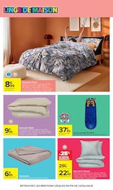 Promos Couette dans le catalogue "L'ÉTÉ À LA PLAGE, LA RENTRÉE À LA PAGE." de Carrefour Couette en promo dans le catalogue Carrefour à la page 64