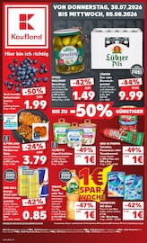 Kaufland Supermarkt Prospekt der aktuellen Woche mit 66 Seiten, gültig von 30.07.2026 bis 05.08.2026, in Rudolstadt und Umgebung Aktueller Kaufland Supermarkt Prospekt in Rudolstadt und Umgebung, "Hier bin ich richtig" mit 66 Seiten, 30.07.2026 - 05.08.2026