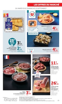 Promotion Langue De Porc dans le prospectus Super U, valable du 08/09/2026 au 20/09/2026 Promo Langue De Porc dans le catalogue Super U du moment à la page 23