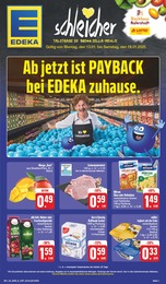 Aktueller EDEKA Prospekt, "Wir lieben Lebensmittel!", mit Angeboten der Woche, gültig von 13.01.2025 bis 13.01.2025