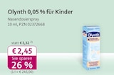Olynth 0,05 % für Kinder bei mea - meine apotheke im Prospekt "" für 2,45 €