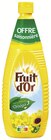 Huile végétale Oméga 3 - FRUIT D'OR à 6,98 € dans le catalogue Intermarché Super