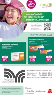 Aktueller mea - meine apotheke Prospekt "Unsere Juli-Angebote" Aktueller mea - meine apotheke Prospekt