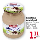 Almighurt Angebote von Ehrmann bei E center Weinheim für 1,11 €