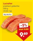 Aktuelles Lachsfilet Angebot bei Netto Marken-Discount in Frankfurt (Main) ab 9,49 €