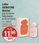 Aktuelle Eau De Parfum Angebote bei V-Markt in Regensburg Aktuelles SIGNATURE Woman Angebot bei V-Markt in Regensburg ab 11,99 €
