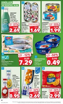 Frosta im aktuellen Kaufland Prospekt (Pforzheim) Frosta im Kaufland Prospekt "Aktuelle Angebote" mit 54 Seiten (Pforzheim)