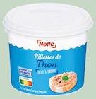 Promo Rillettes de Thon à 1,78 € dans le catalogue Netto à Lanmérin