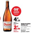 Bière Blonde 8,5° - Duvel - U Express à Poitiers Bière Blonde 8,5° - Duvel en promo chez U Express Poitiers à 2,06 €