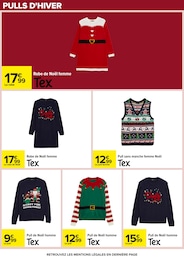 Offre Pull Homme dans le catalogue Carrefour du moment à la page 114