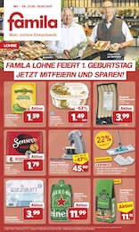 Supermarkt Prospekt von famila Nordwest Dinklage famila Nordwest Prospekt: "Markt - Angebote", 4 Seiten, 23.06.2025 - 28.06.2025