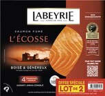 Saumon Fumé L'Écosse - LABEYRIE dans le catalogue Géant Casino