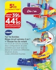 Promo Tut Tut Bolides Méga circuit spirales 2 en 1 + Titouan fou du volant à 39,90 € dans le catalogue Bi1 à Saint-Pourçain-sur-Besbre