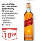 Aktuelle Whiskey Angebote bei GLOBUS in Salzgitter Aktuelles Red Label Blended Scotch Whisky Angebot bei GLOBUS in Salzgitter ab 10,99 €