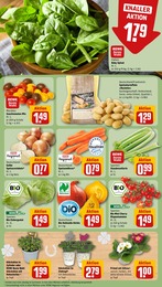 Spinat Angebot im aktuellen REWE Prospekt auf Seite 7