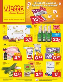 Getränke im Netto Marken-Discount Prospekt "Aktuelle Angebote" mit 55 Seiten (Essen)