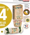 Promo -34% de remise immédiate sur tous les foies gras à  dans le catalogue Intermarché Super à Saintes