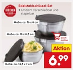 Edelstahlschüssel-Set Angebote bei Netto Marken-Discount Göttingen für 6,99 €