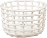 Korb aus Keramik für Obst/Brot, offwhite (23,5x13,5 cm) von dm home im aktuellen dm-drogerie markt Prospekt für 19,95 €