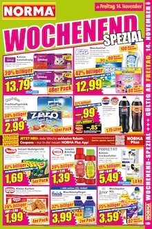 Weichspüler im aktuellen Norma Prospekt (Göttingen) Weichspüler im Norma Prospekt "Mehr fürs Geld" mit 18 Seiten (Göttingen)