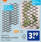 Rankspalier aus Holz im ALDI SÜD Prospekt Rankspalier aus Holz von Gardenline im aktuellen ALDI SÜD Prospekt für 3,99 €