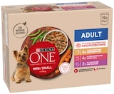 Hundenassnahrung von Purina One im aktuellen REWE Prospekt für 4,99 €