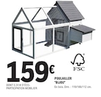 E.Leclerc Lure - Promo Poulailler bijou Promo Poulailler bijou à 159,00 € dans le catalogue E.Leclerc à Lure