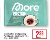 Marktkauf Aschaffenburg - Protein Grießpudding Angebot im Prospekt Protein Grießpudding bei Marktkauf im Aschaffenburg Prospekt für 2,99 €