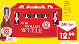 Vollbier Hell im Angebot bei Netto Marken-Discount in Reutlingen Vollbier Hell Angebote von Wulle bei Netto Marken-Discount Reutlingen für 12,99 €