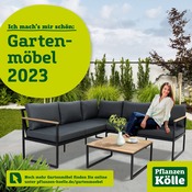 Aktueller Pflanzen Kölle Prospekt "Gartenmöbel 2023!" mit 92 Seiten