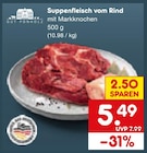 Suppenfleisch vom Rind im Netto Marken-Discount Prospekt Suppenfleisch vom Rind von GUT PONHOLZ im aktuellen Netto Marken-Discount Prospekt für 5,49 €