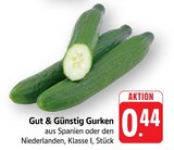 EDEKA - Gurken Angebot im Prospekt Gurken bei EDEKA im Prospekt "" für 0,44 €