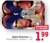 Aktuelle Äpfel Angebote bei E center in Mannheim Aktuelles Äpfel Fräulein Angebot bei E center in Mannheim ab 1,99 €