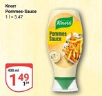 Pommes-Sauce von Knorr im aktuellen GLOBUS Prospekt