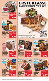 Rindfleisch im Kaufland Prospekt "Aktuelle Angebote" mit 44 Seiten (München)